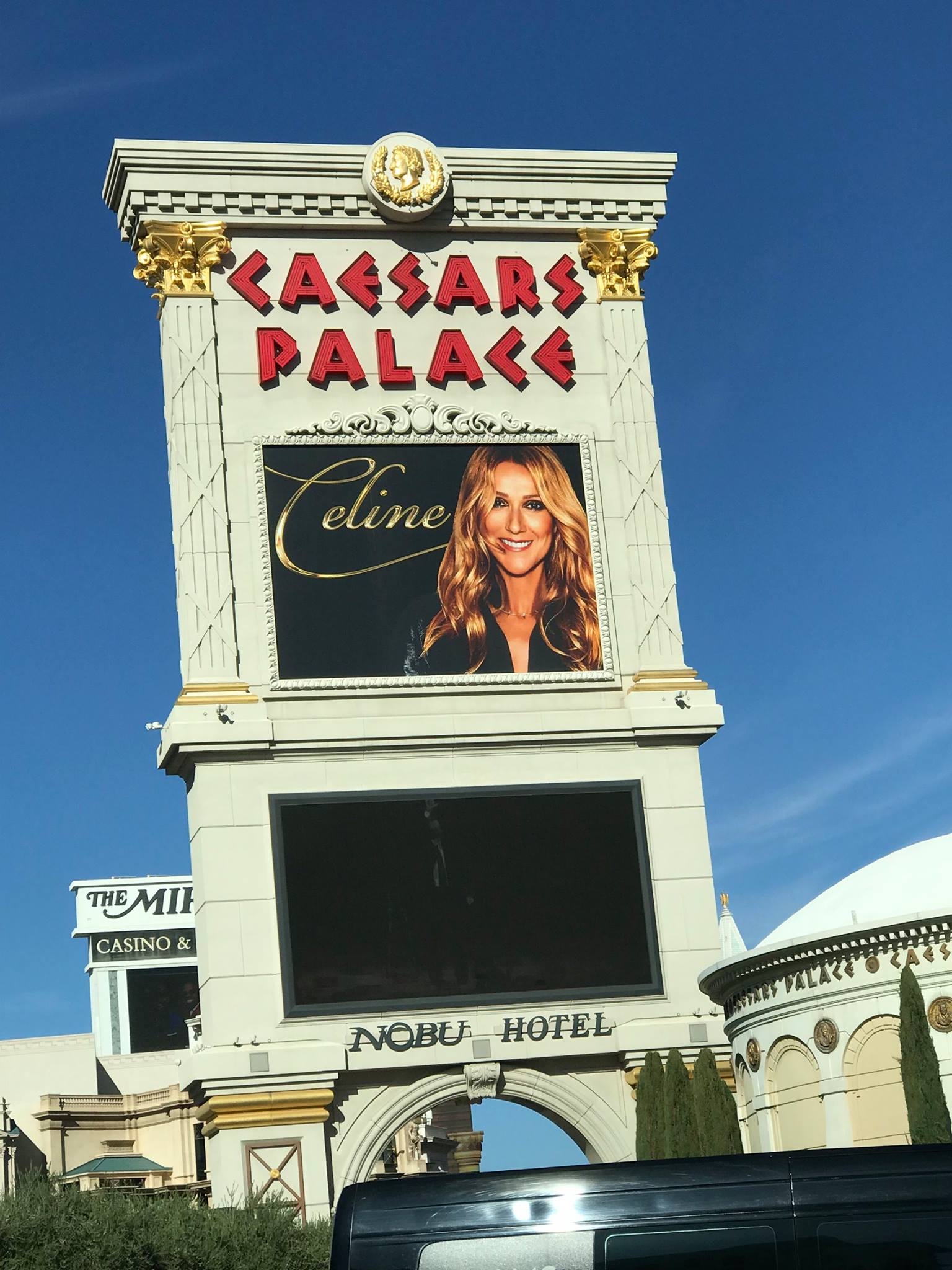 Photograph of Caesars Palace featuring Celine