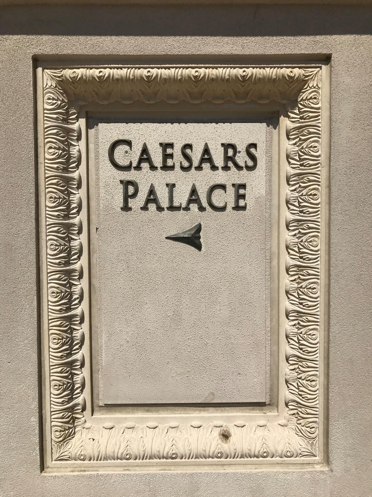 Picture of Caesars Palace Entrance sign